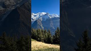 Unbelievable Chamonix Views You Have to See 🌄⛰ hiking adventure chamonix naturelovers [upl. by Ruthe]