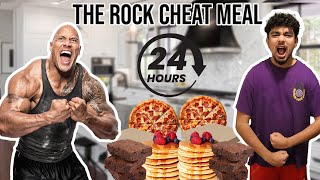 Eating The Rocks Cheat Meal For 24 Hours Challenge [upl. by Enuj786]