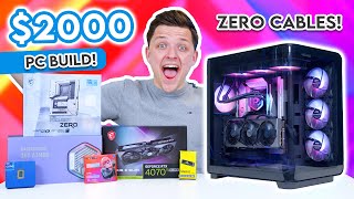 Best 2000 Gaming PC Build 2024 👀 ft RTX 4070Ti Super amp i714700K [upl. by Everett75]