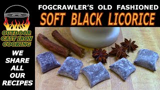 Fogcrawlers Old Fashioned Soft Black Licorice [upl. by Lalib412]