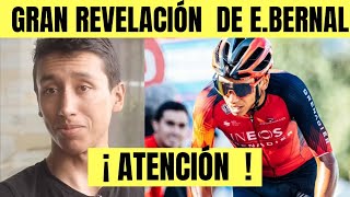 Egan BERNAL REVELA DETALLES Y DEJA IMPORTANTE MENSAJE ¿ QUÉ DIJO [upl. by Ancell]