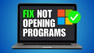 How To Fix Windows 11 Applications amp Games Not Opening [upl. by Aimak]