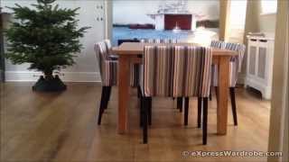 IKEA STORNAS Extendable Dining Table NILS Chair with Armrests Design [upl. by Johanna484]