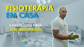 Fisioterapia em Casa  Dor no Ombro Exercícios com mini band  VD84 [upl. by Zampino]