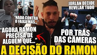 DECISÃO DO RAMON SOBRE JORLAN SER SEU TREINADOR PARA O OLYMPIA É AGUARDADA PELOS FÃS [upl. by Hselin]