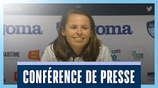 💬 Féminines  Avant PSG  HAC interview de Romane Enguehard [upl. by Dilahk]