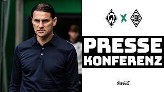 quotFreut mich für die Mannschaftquot🎙 PK nach Werder Bremen  Borussia [upl. by Ellened]