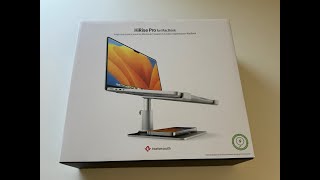 Twelve South HiRise Pro Adjustable Stand for MacBook with MagSafe Unboxing [upl. by Anigroeg862]