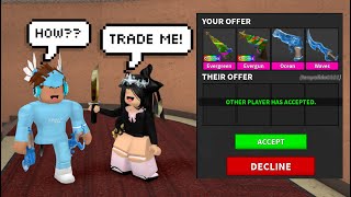 I Met A RICH SCAMMER So I TROLLED Her Murder Mystery 2 [upl. by Glynda]