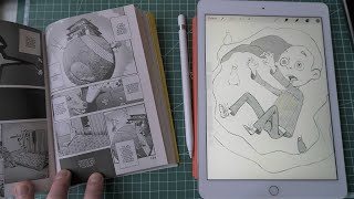 PROCREATE 5  COMMENT FAIRE DES TRAMES MANGA SCREENTONES [upl. by Sibyls651]