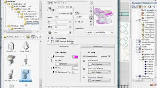 GRAPHISOFT MEP Modeler  MEP Modeling Tools 2  MEP Library [upl. by Ailime558]