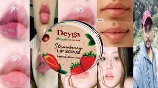 Deyga Strawberry Lip Scrub  Honest Review [upl. by Ramraj710]