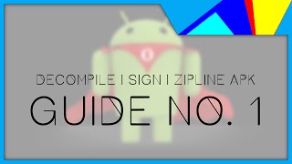 How to Decompile\Recompile apk Sign Ziplign apk  Complete package for GBICSJB [upl. by Nimra65]