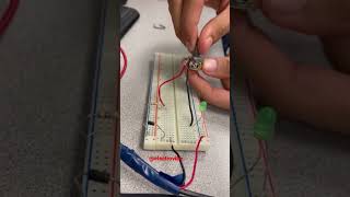 potentiometer lab  breadboard connection  measurement lab [upl. by Yvad108]