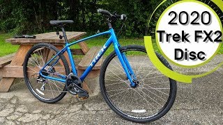 King of the Fitness Hybrids All New 2020 Trek FX 2 Disc  Feature Review and Actual Weight [upl. by Attesor]