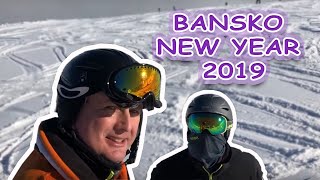 BANSKO SKI New Year 2019 Plato has fresh SNOW more coming soon [upl. by Rolyab]