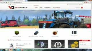 Jak obsługiwać dedykowany serwer Farming Simulator 15 VeryGamesPL [upl. by Eidod103]