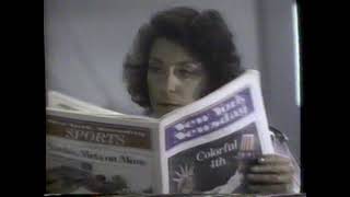 1986 New York Newsday quotTheres a more colorful New York in Newsdayquot TV Commercial [upl. by Alleira]