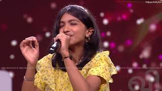 Sara Sara Saara Kathu Song by RichaSyjan😍 SuperSingerJunior [upl. by Langer]