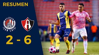 ATLÉTICO DE SAN LUIS 26 ATLAS FC  RESUMEN  J15  APERTURA 2021 [upl. by Murtagh]