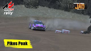 Assetto Corsa Rally  FORD PUMA RALLY 1 Tierra  Pikes Peak completo  TRÍO DE ASES [upl. by Enar]