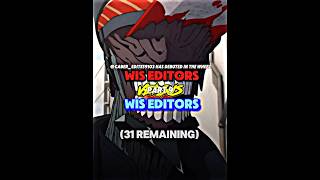 WIS Editors Vs WIS Editors Part 9 battle edit editors youtubers [upl. by Gerge]