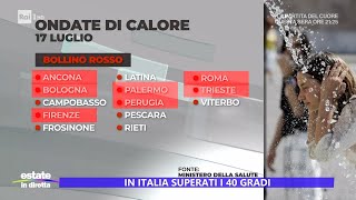 In Italia superati i 40 gradi  Estate in diretta 17072024 [upl. by Ernestus672]