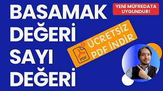 5Sınıf Basamak Değeri ve Sayı Değeri  YENİ MÜFREDAT [upl. by Gibbie]