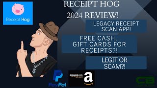 Receipt Hog 2024 Review  Free Cash amp Gift Cards for Receipts Slots Achievements Legit or Scam [upl. by Ragucci]