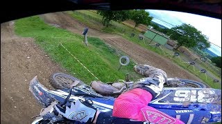 GoPro Motocross Clécy  125 YZ 2019 [upl. by Tlevesor]