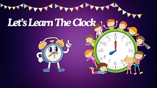 Telling Time For Children  Learning the Clock  Learn to Tell Time on a Clock [upl. by Kristina]