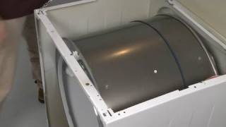 Frigidaire Dryer Belt Replacement Repair WE12X10009 [upl. by Estren]