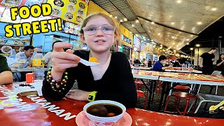 Sudirman Street Food Night Market in Bandung Indonesia 🇮🇩  Indonesian Food Reaction [upl. by Janine966]