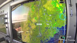 North Atlantic Crossing in a G1000 Piper Meridian Leg 1 [upl. by Alleahcim]