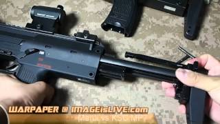 MP7 Marui vs KSC Side by Side compare [upl. by Nira415]