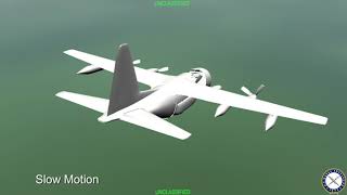 Animation of Fatal Marine Corps KC130T Crash [upl. by Adamec386]