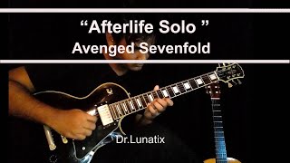 Avenged Sevenfold  Afterlife Guitar Solo [upl. by Annot]