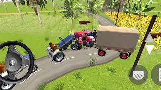 Indian Tractor Driving 3D Game  Tractor Wala Game  Today New Best Gameplay [upl. by Emia]