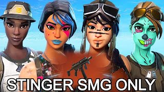 Stinger SMG ONLY in Squads With MrDanger999 Atomify Mickolicz [upl. by Enialb]