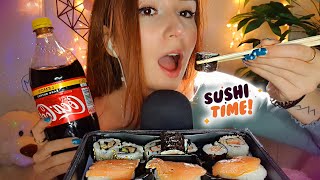 ASMR Français  DEGUSTATION DE SUSHIS amp Makis ♥ Mukbang [upl. by Anaujd]