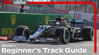 F1 2020 Track Guide Monaco Hotlap  Setup 108931 [upl. by Aleac]