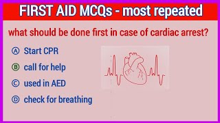 first aid mcqs  first aid mcqs questions and answers  uppsc staff nurse class 2024  nclexexam [upl. by Leay]