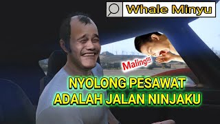 Ucup Dan Minyu Nyolong Pesawat Pake Rusuh  GTA V Indonesia Part 11 [upl. by Magan]