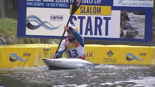 Evy Leibfarth USA  Kayak Final  2024 ICF Canoe Slalom World Cup [upl. by Kciderf53]