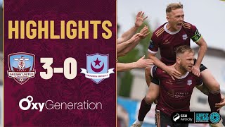 HIGHLIGHTS  GALWAY UNITED 30 DROGHEDA UNITED [upl. by Ycniuqal697]