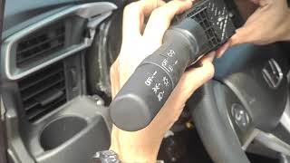 how to install light switch assembly on honda jazz GK [upl. by Ruskin463]