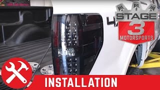 20092014 F150 Recon Smoked Tail Light install [upl. by Niccolo]