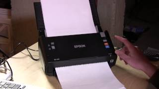 Epson DS510 Workforce Document Scanner  Compared to Fujitsu Scansnap ix500 [upl. by Rexanna]