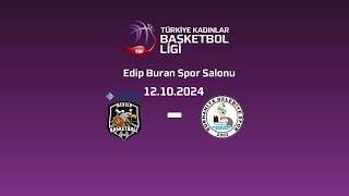 Seçil Kauçuk Mersin Basketball – Aslan Yol Burhaniye Belediyespor TKBL 5Hafta [upl. by Yrtneg]