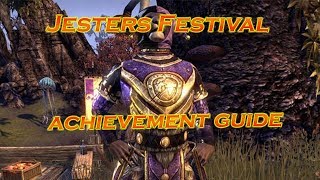 Jesters Festival Achievement Guide  The Elder Scrolls Online 2019 [upl. by Durno987]